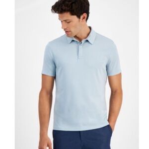 Alfani Light Blue Men's Polo Shirt‎